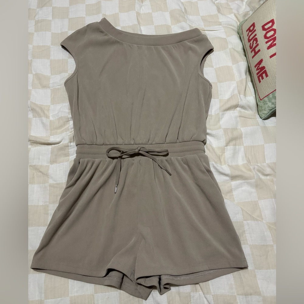 Stylish Tan Romper